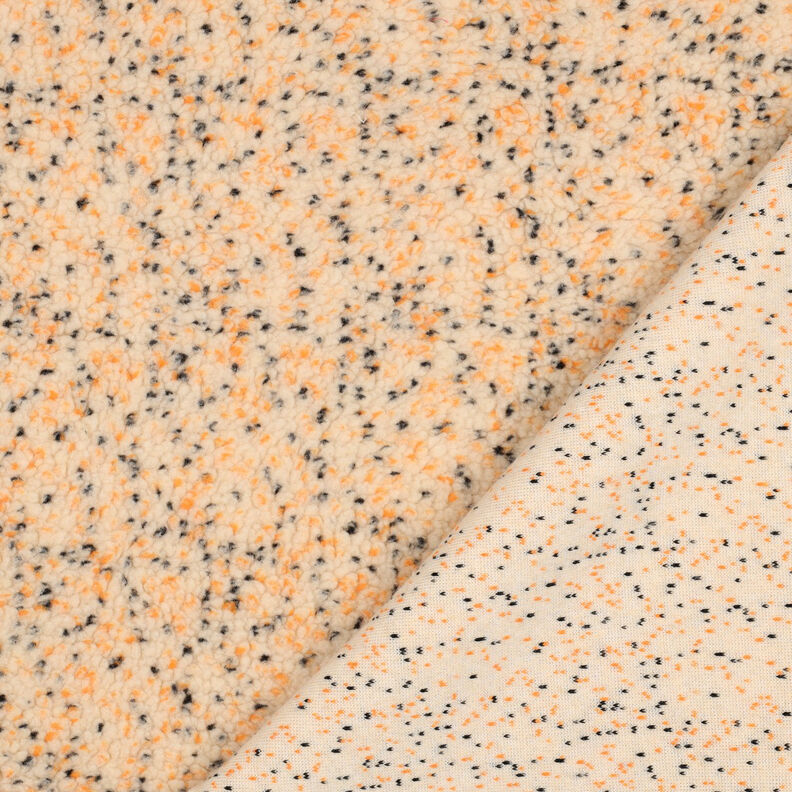 tessuto peluche tweed mélange | Poppy Fabrics – beige, image number 5