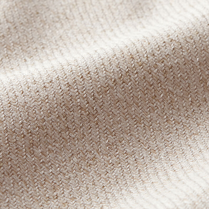 tessuto da tappezzeria effetto tessuto spinato – sabbia,  image number 2