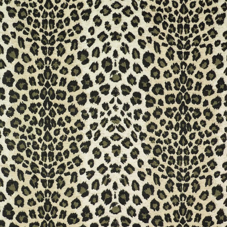 tessuto da tappezzeria Jacquard Leopardo – talpa/cachi,  image number 1