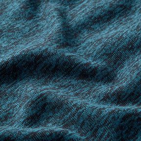 Pile maglia – petrolio/nero, 