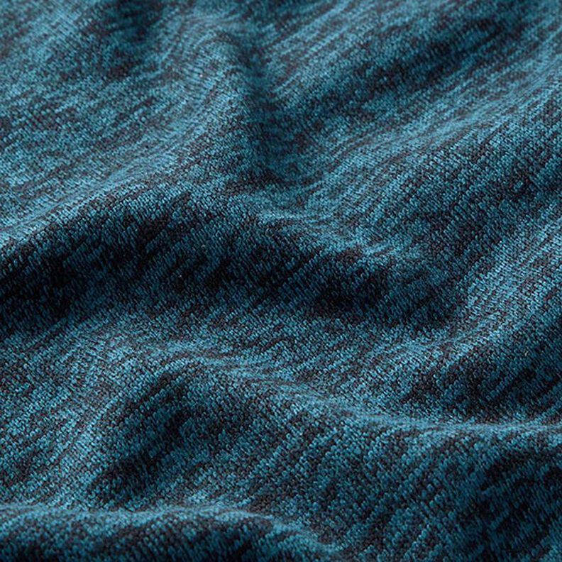Pile maglia – petrolio/nero,  image number 2