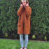 loden follato in lana – terracotta,  thumbnail number 7