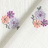mussolina / tessuto doppio increspato Fiorellini ricamati | Poppy Fabrics – bianco,  thumbnail number 4