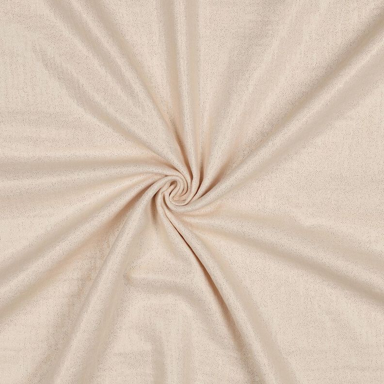 mussolina / tessuto doppio increspato Fini punti glitterati | Poppy Fabrics – sabbia,  image number 1